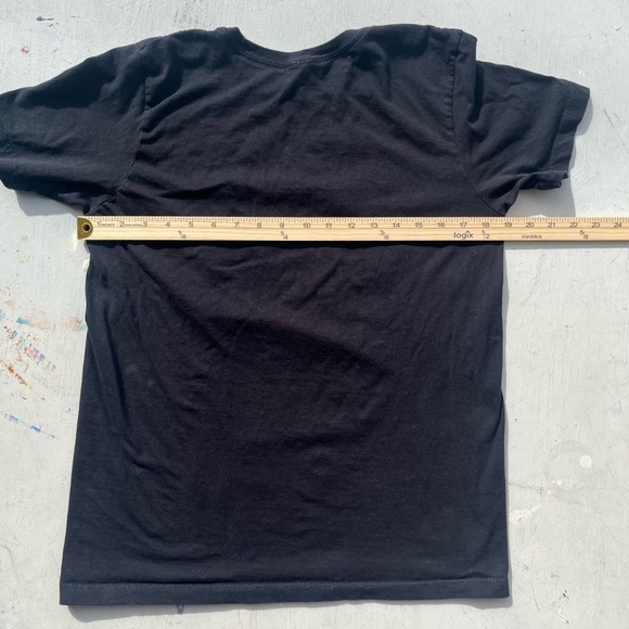 Men's Marilyn Manson T-Shirt Black Face NO SIZE Metal Rock Portrait 90s Goth Art - Picture 10 of 13